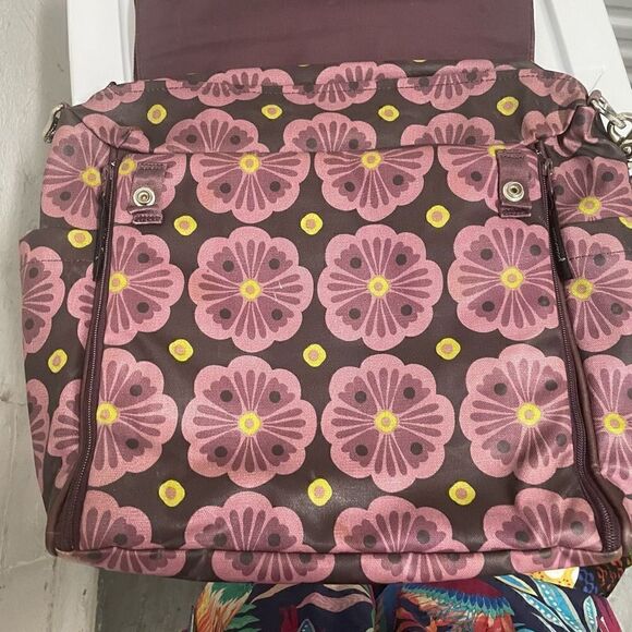 Petunia Pickle Bottom Bavarian Bliss Abundance Boxy Backpack Baby Bag - Picture 7 of 11